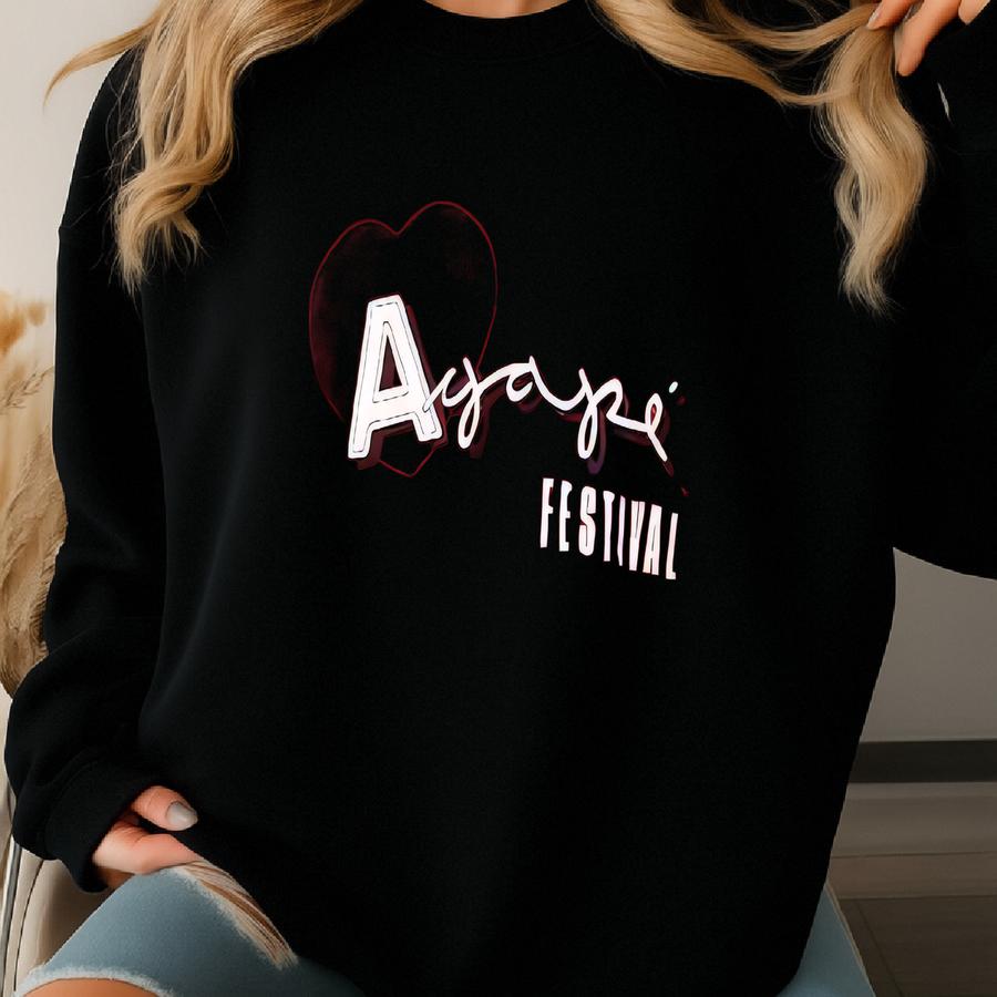 Vintage 80’s Single Stitch Agape Festival Long Sve Graphic Tee Shirt - Large Sweatshirt