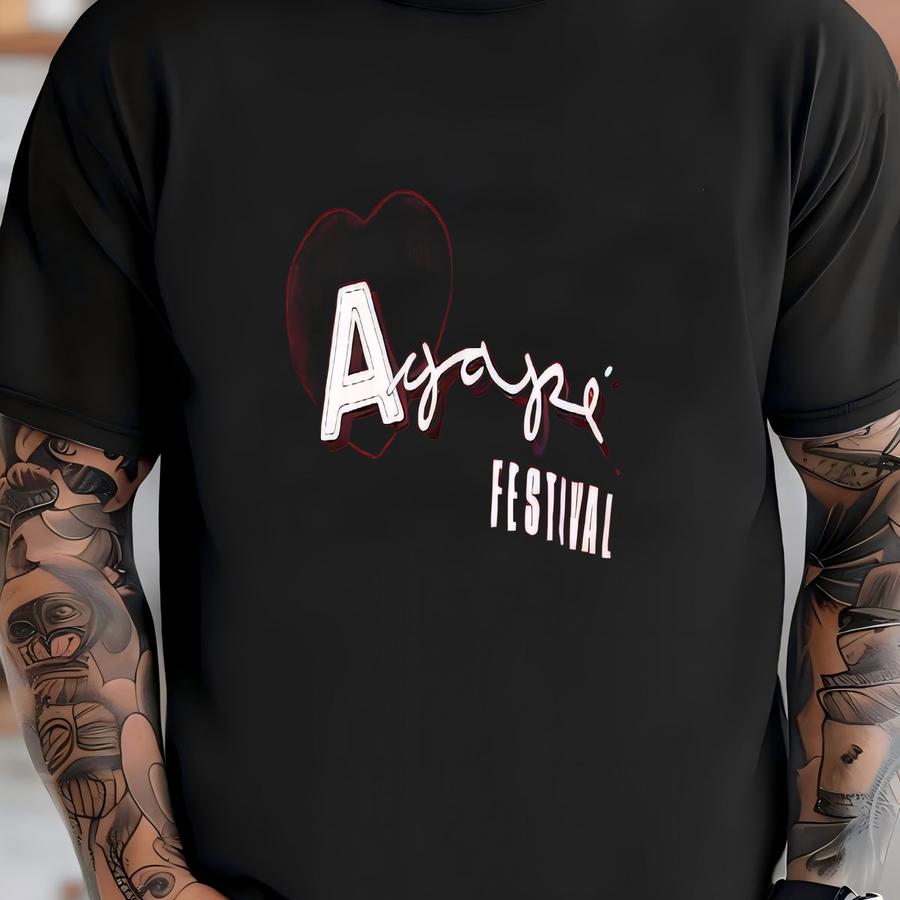 Vintage 80’s Single Stitch Agape Festival Long Sve Graphic Tee Shirt - Large T-shirt