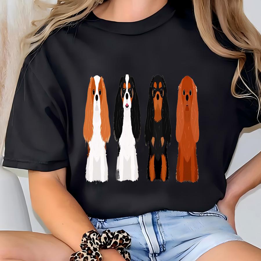 Custom Cavalier Mom Sweatshirt,cavalier Mama Shirt,cavalier Mom Gifts, Dog Lover Sweatshirt,cavalier Dog Tee, Animal Lover Hoodie, T-shirt