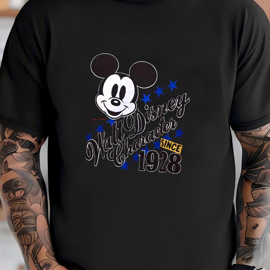 Vintage Mouse Crewneck Big Logo Sweatshirt Jumper Jacket T-shirt