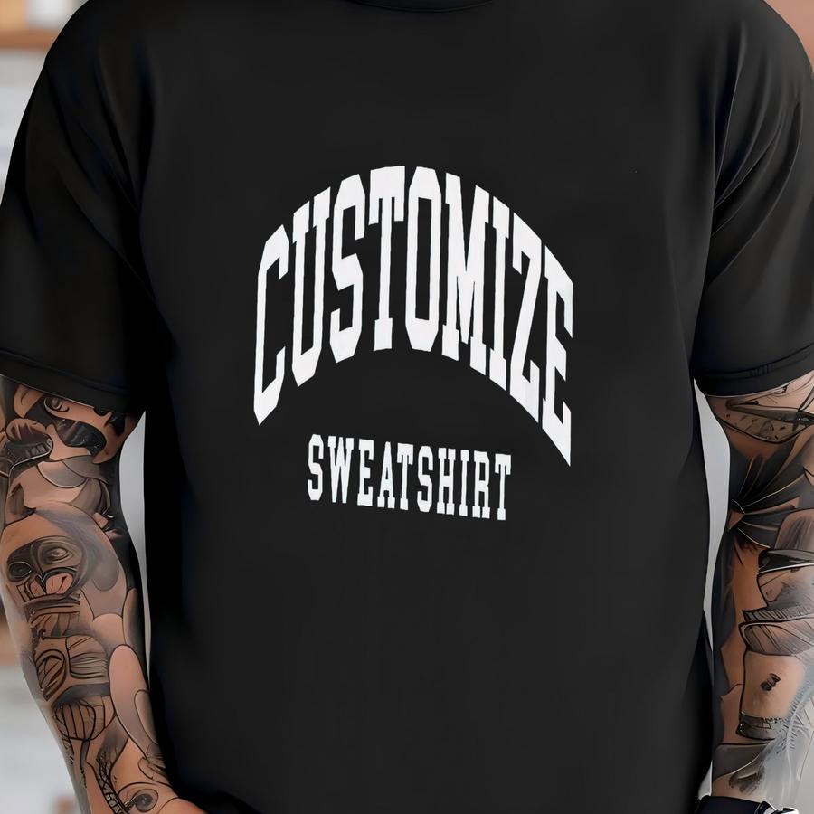 Custom ® Vintage Aesthetic Sweatshirt | Customize With Any Name, Saying Or Location | Premium Quality Unisex Sweatshirt T-shirt