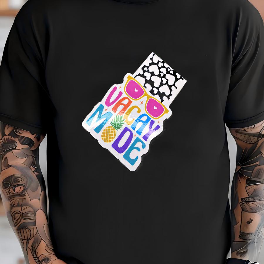 Vacay Mode - Summer Reading Magnetic Bookmark, Planner Reading Accessory, Cute Bookmark, Cute Page Marker, Stocking Stuffer, Cute Gift T-shirt