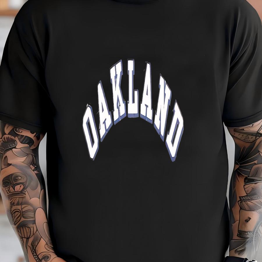90s Champion Oakland Sweatshirt M Size T-shirt