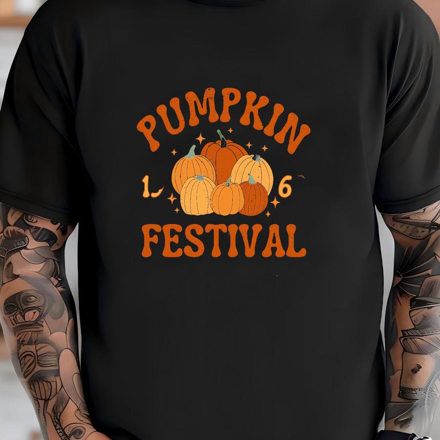 Retro Pumpkin Sweatshirt,thanksgiving Festival Sweatshirt,fall Sweatshirt,thanksgiving Group Sweatshirt,thanksgiving Day Shirt T-shirt