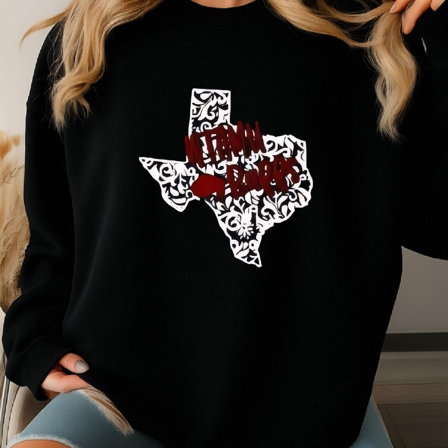 West Texas Am Buffs Tshirt L Wtamu Buffaloes L Texas Mandala Sweatshirt