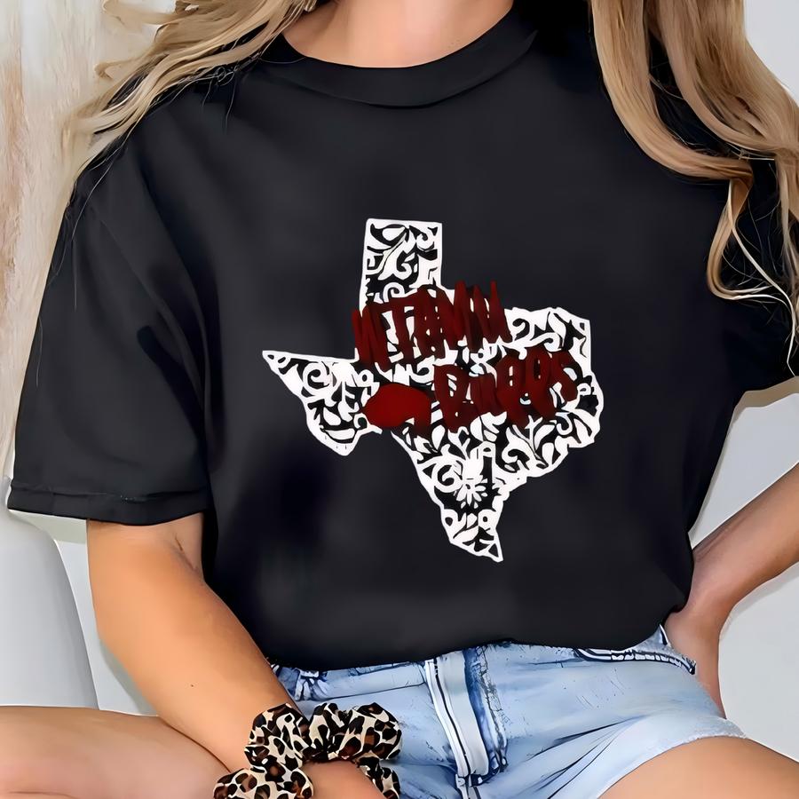 West Texas Am Buffs Tshirt L Wtamu Buffaloes L Texas Mandala T-shirt