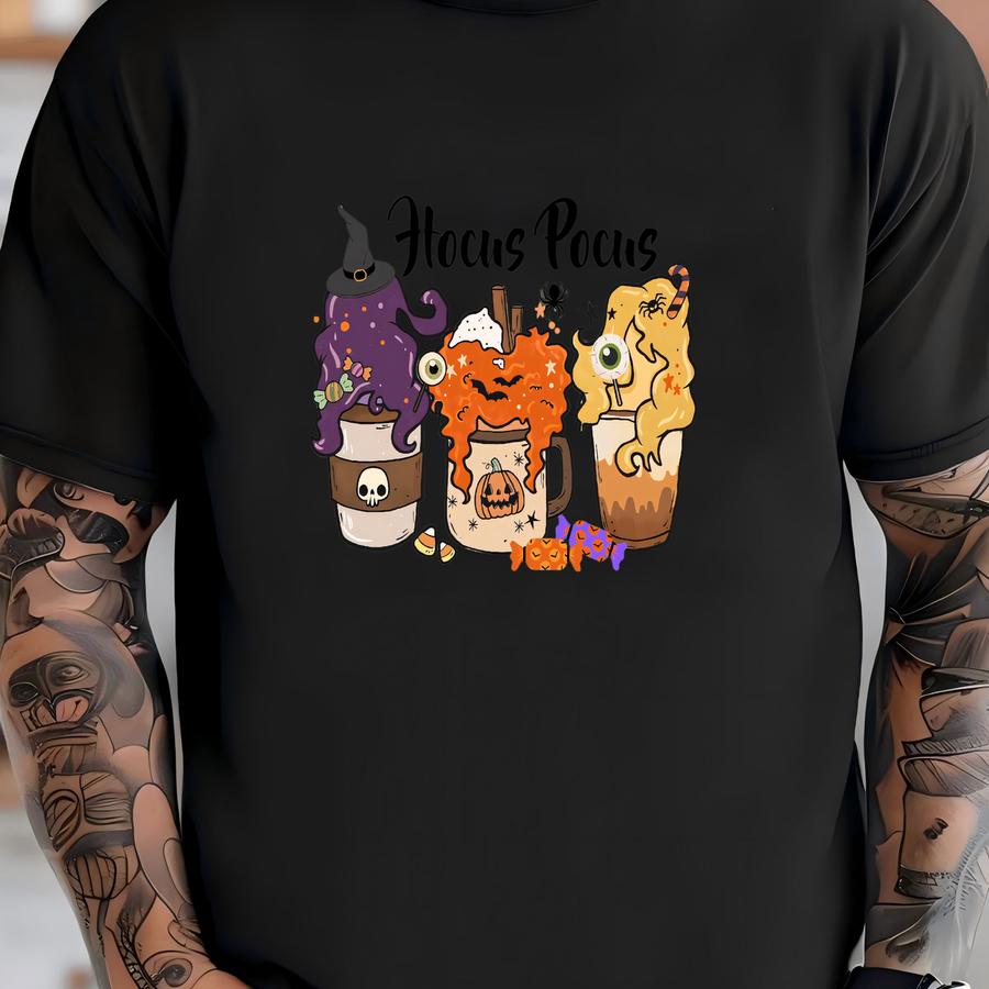 Coffee Shirt, Shirt, Witch Shirt, Halloween Coffee Tee, Halloween Shirt, Spell Shirt, Pot Tee, Halloween Sweatshirt T-shirt