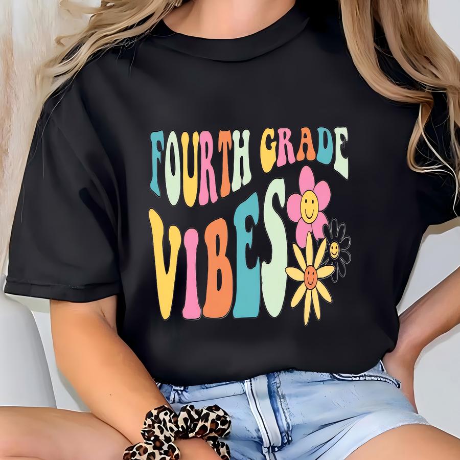 Fourth Grade Teacher Shirts, Matching Teacher Team Shirts, 4th Grade Teacher Shirt, Elementary Tee, 4th Grade Hoodie, Fourth Grade Gift T-shirt