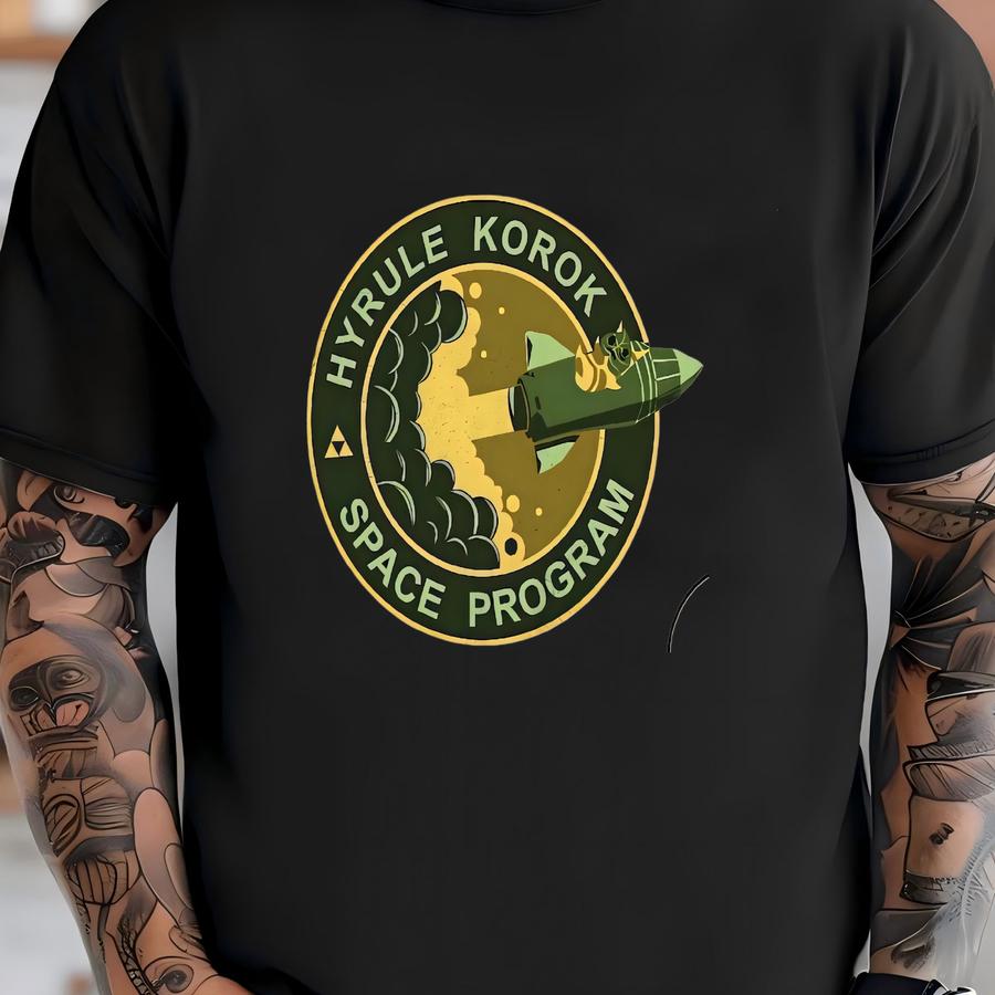 Korok Space Program Shirt, Zelda Korok, Hyrule Korok Shirt, Tri Force Shirt, Breath Of The Wild Hylian T-shirt