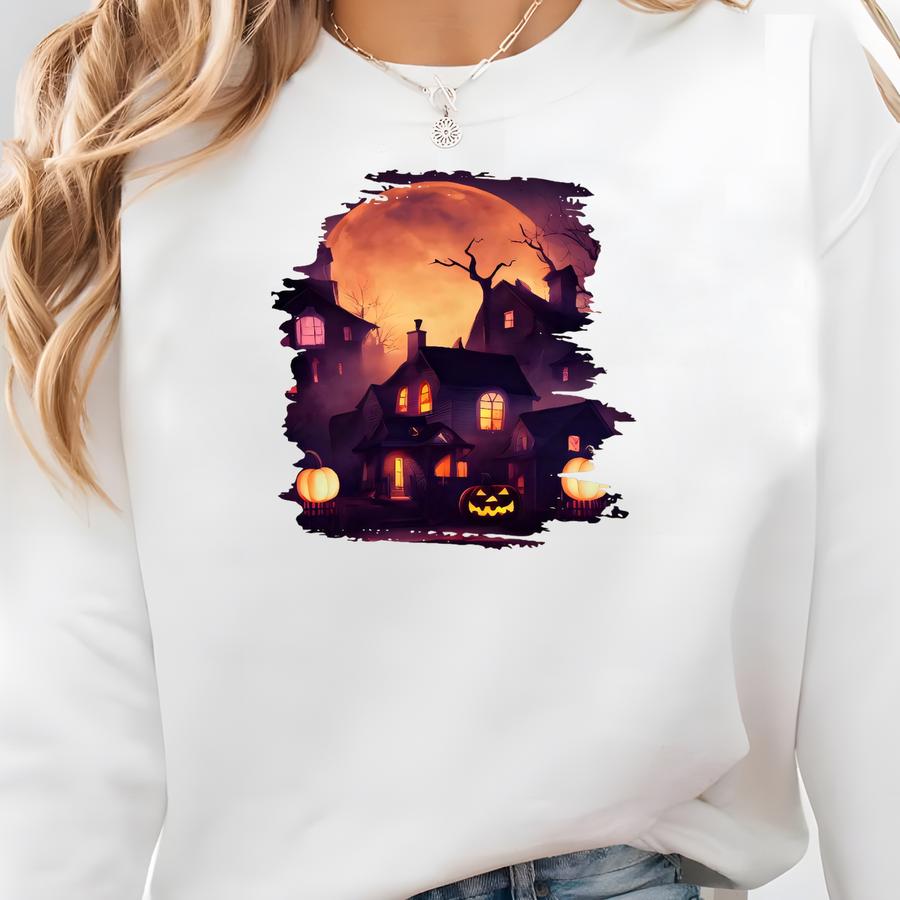 Halloween Sweatshirt, Haunted Halloween Night Themed Sweatshirt, Scary Halloween Party Tee, Spooky Season Sweatshirt, Scary Halloween Shirts Sweatshirt Halloween Sweatshirt, Haunted Halloween Night Themed Sweatshirt, Scary Halloween Party Tee, Spooky Season Sweatshirt, Scary Halloween Shirts Sweatshirt
