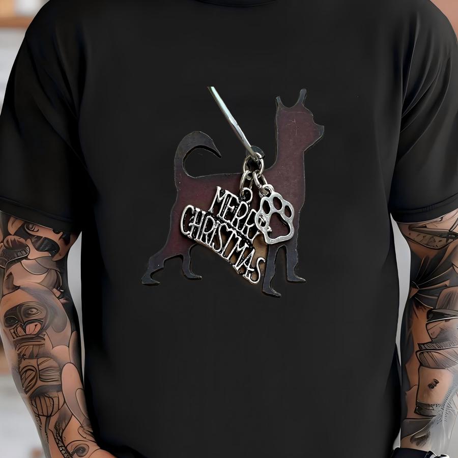 Rustic Chihuahua Christmas Ornament: Dog Memorial Gift T-shirt