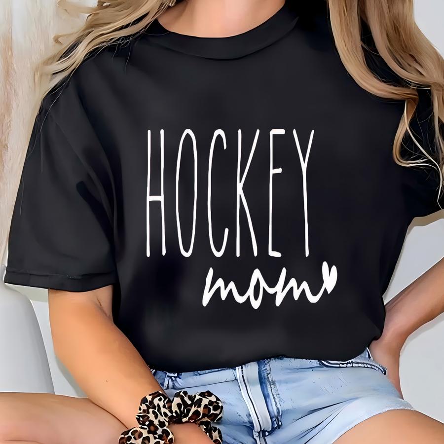 Hockey Mom Sweatshirt, Hockey Mom Hoodie, Hockey Sweatshirt, Hockey Mom Shirt, Hockey Mom Gift, Hockey Lover Gift T-shirt
