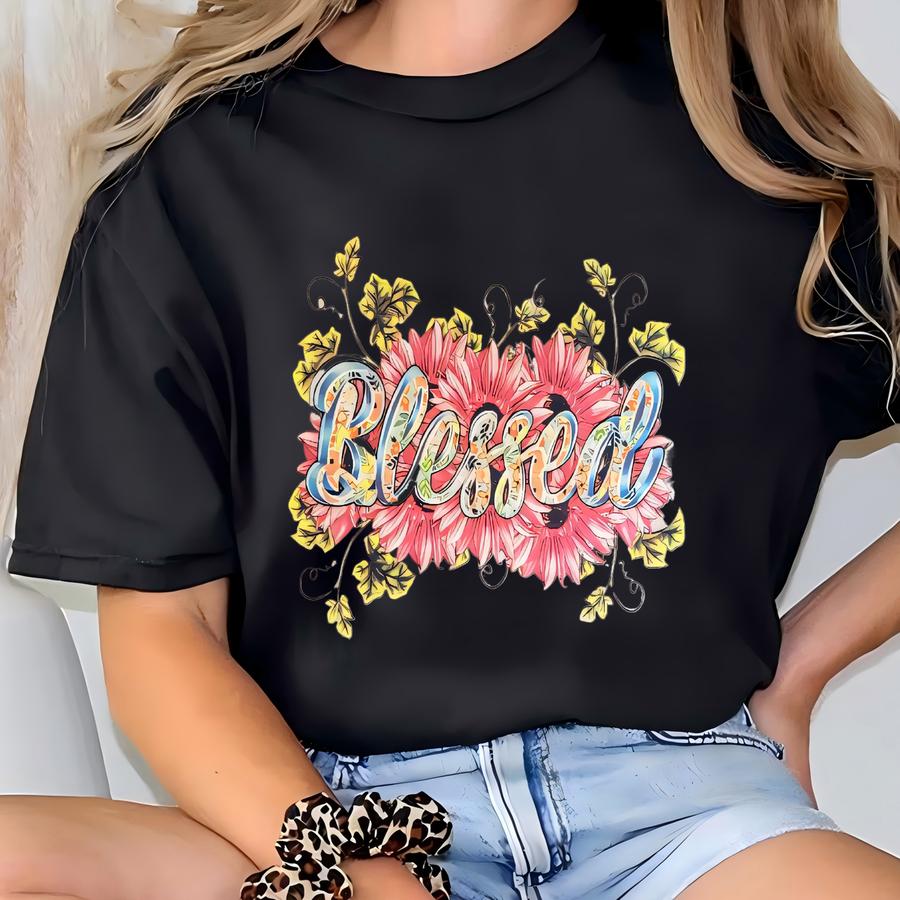 Shirt, Flower Shirt, Expecting Mom Gift, Mom Shirts With Sayings, New Mom Gift Idea, Mom Stocking Stuffer, Wifey Gift T-shirt