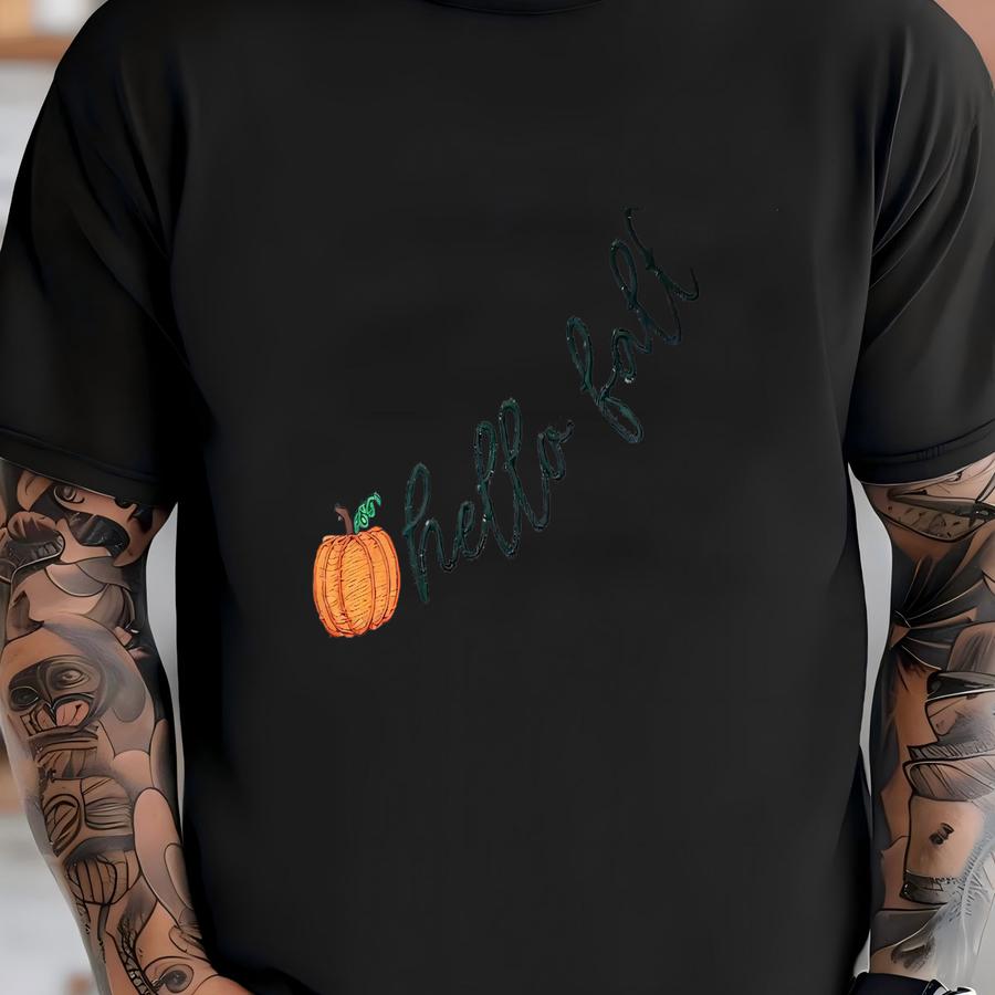 Pumpkin Sweatshirt: O Fall Crewneck T-shirt