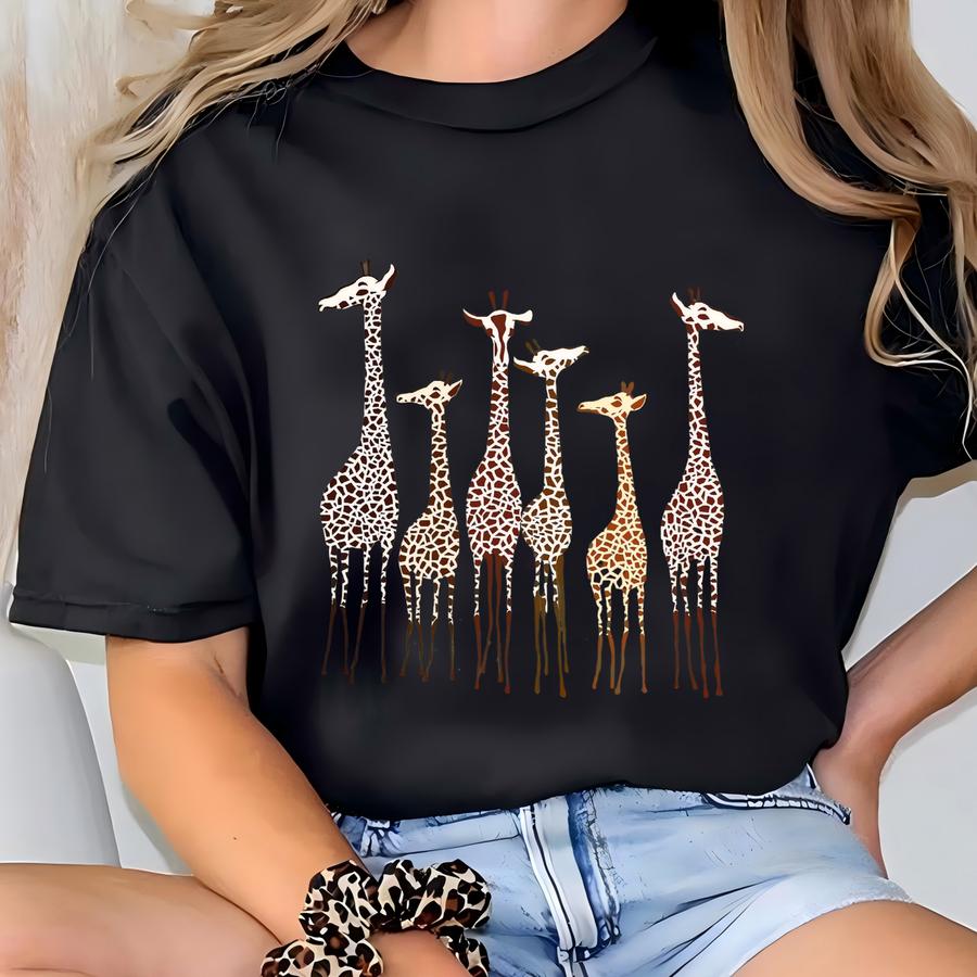 Giraffe Shirt, Cute Giraffe Hoodie, Safari Shirt, Nature Lover Shirt, Animal Print Shirt, Zoo Shirt, Animal Lover Shirt, Funny Quotes Shirt T-shirt