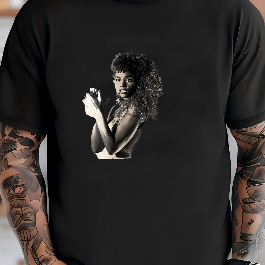Whitney Vintage Tshirt , Whitney Houston Shirt , Retro Whitney Shirt, 90s Whitney , Whitney Houston Retro, Gift For Men Women Unisex Shirt T-shirt