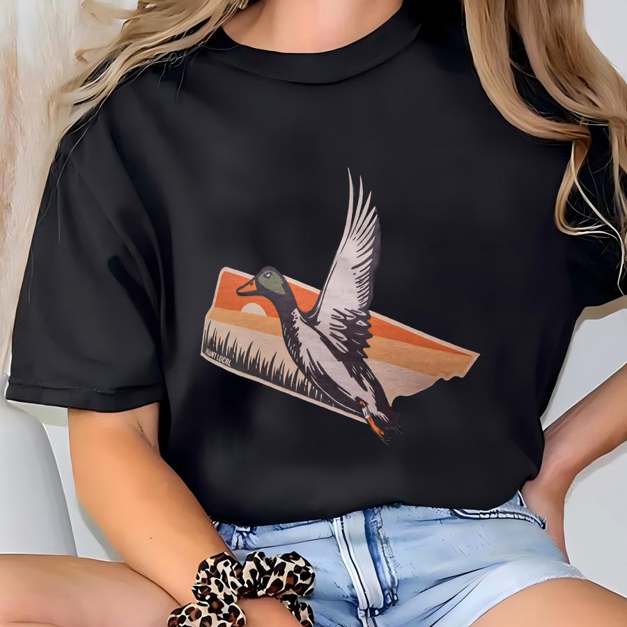 Tennessee - Sunset Duck Hunting Shirt, Waterfowl Hunt Tshirt, Men's, Women's, Duck Hunter Apparel, Gifts For Duck Hunters, T-shirt