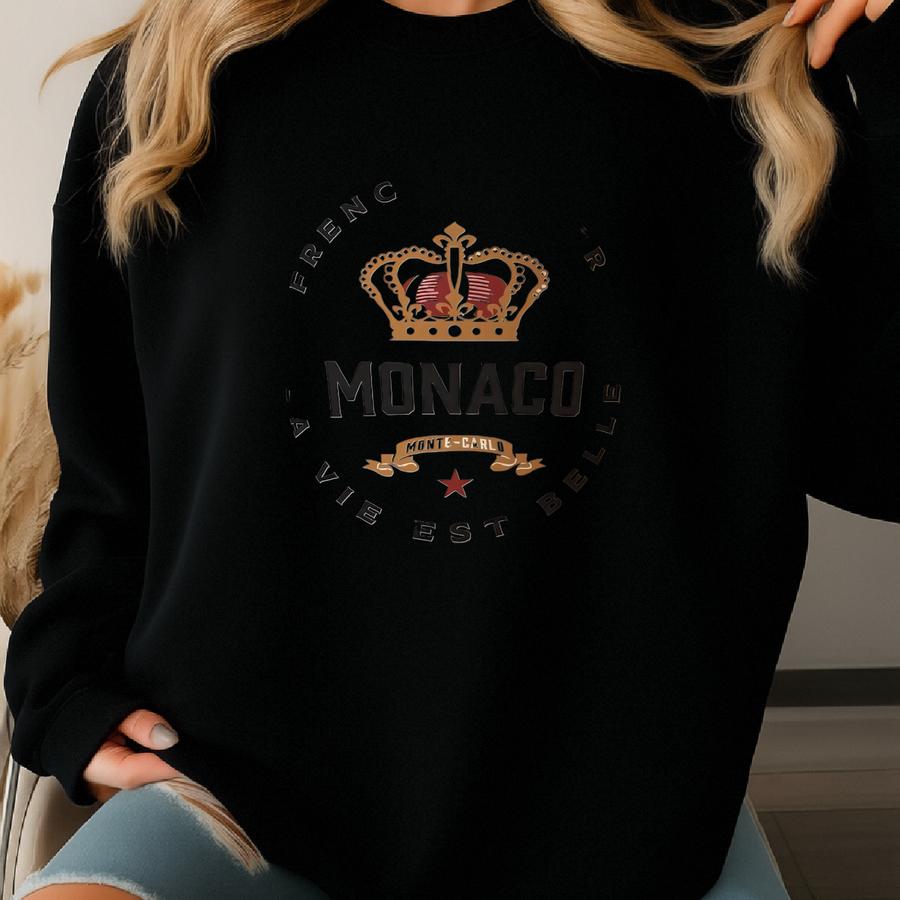 Mug Monaco Monte Carlo Souvenir Côte D'azur Holiday Gift French Riviera Luxury South France Grand Prix F1 Monaco Gp Yacht Royal Crown Monaco Sweatshirt