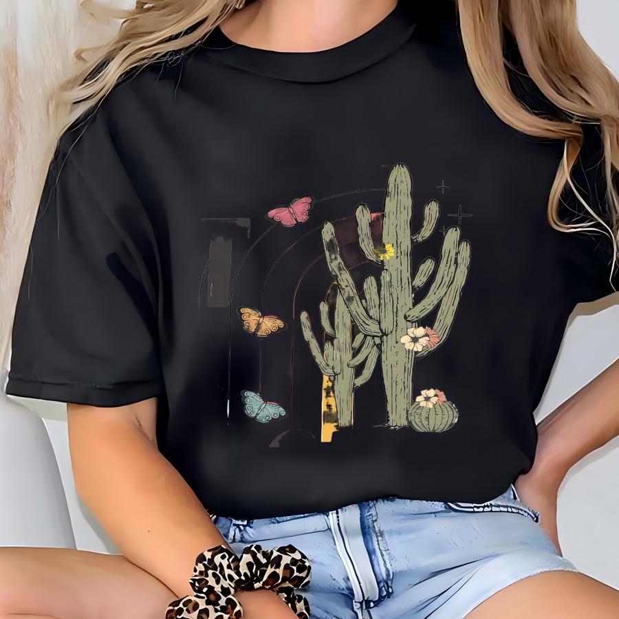 Not A Hugger Sweatshirt, Sweatshirt, Plant Lover Hoodie, Cactus Sweatshirt, Plant Sweatshirt, Rainbow Hoodie, Boho Hoodie,gift For Her T-shirt