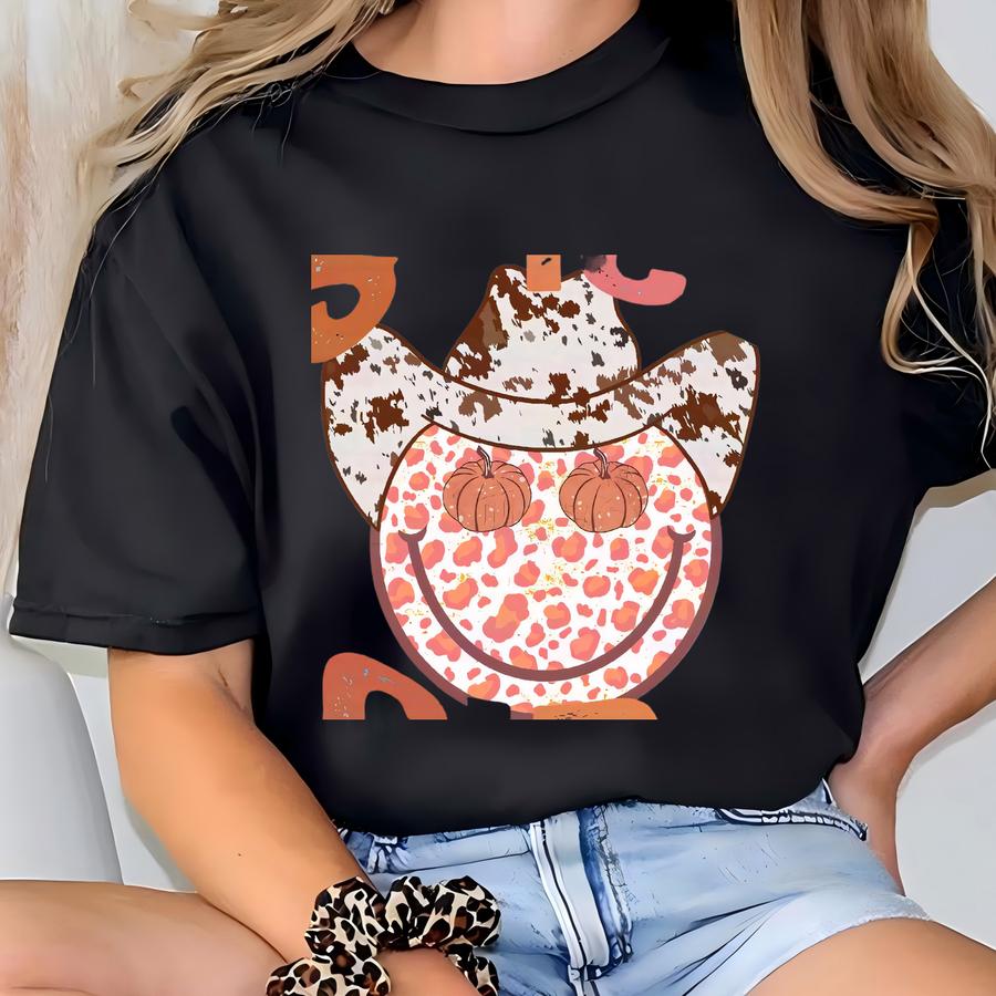 Spice Girl Halloween Dtf Transfers | Ready To Press Retro Pumpkin Spice Halloween Direct To Film Transfers T-shirt