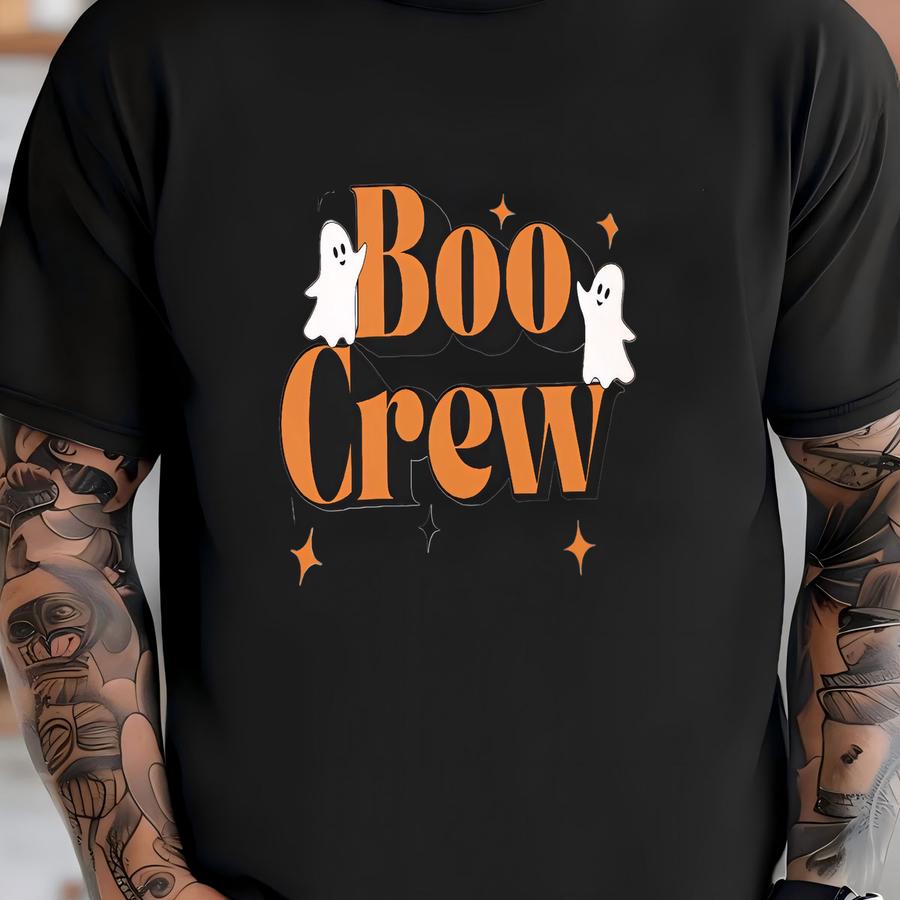 Boo Crew Sweatshirt, Funny Halloween Sweatshirt, Halloween Oversized Crewneck, Spooky Season, Fall Sweatshirt, Trick Or Treat Boo Sweatshirt T-shirt