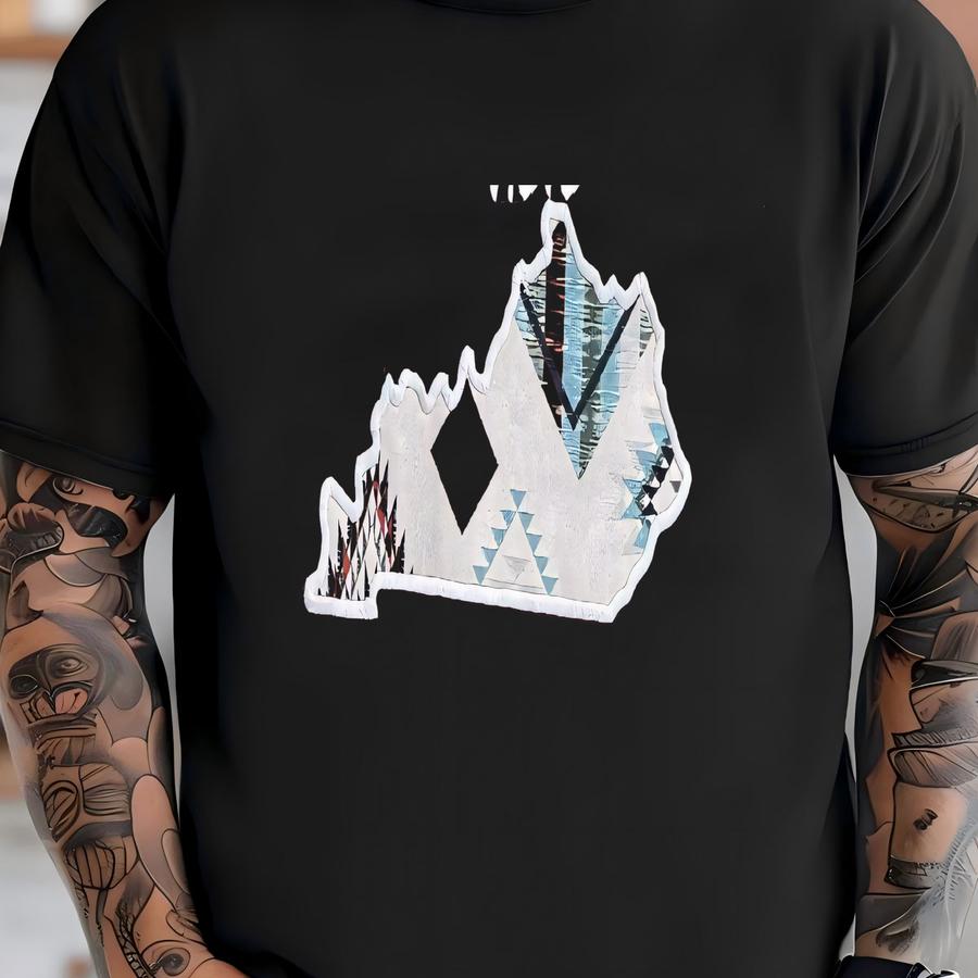 Southwestern/aztec Kentucky Shirt, Ky Shirt, Kentucky Shirt, Ky, Kentucky, Women's Gift, Girl Gift, Birthday Gift, Christmas Gift T-shirt