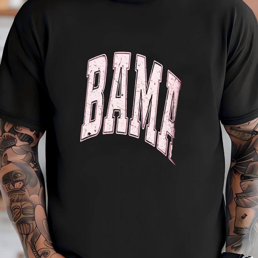 ® Sweatshirt Retro Faded Vintage Varsity Game Day Bama Sweatshirt Fan Unisex Garment-dyed Sweatshirt T-shirt