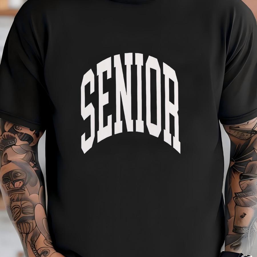 Senior Class Of 2026 ® Tshirt Vintage Aesthetic Senior Tshirt Graduation Gift Premium Unisex Senior Tee Add Graduation Year T-shirt