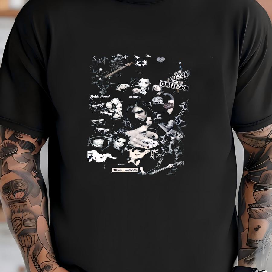 Tokio Hotel Shirt, Tokio Music Shirt, Tokoi 2side World Tour 2023 Merch, 90s Vintage , Tokio Hotel Gift For Men Women Unisex Hoodie T-shirt