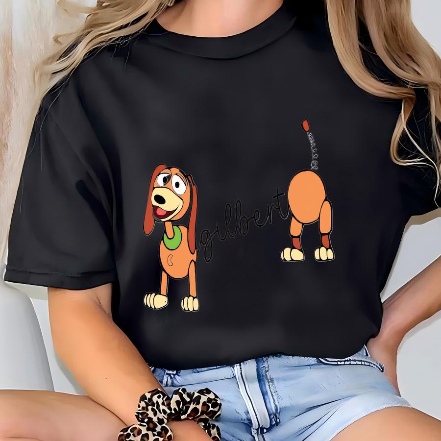 Slinky Dog Custom Name Shirt, Sweatshirt, Character Tee, Personalized Slinky Dog Sweater, Dog Lover Shirt T-shirt