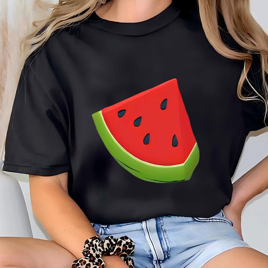 Watermelon Sweatshirt, Fruit Sweatshirt, Summer Gift, Summer Sweatshirt, Holiday Sweatshirt, Holiday Gift, Watermelon Hoodie, Gift For Her T-shirt
