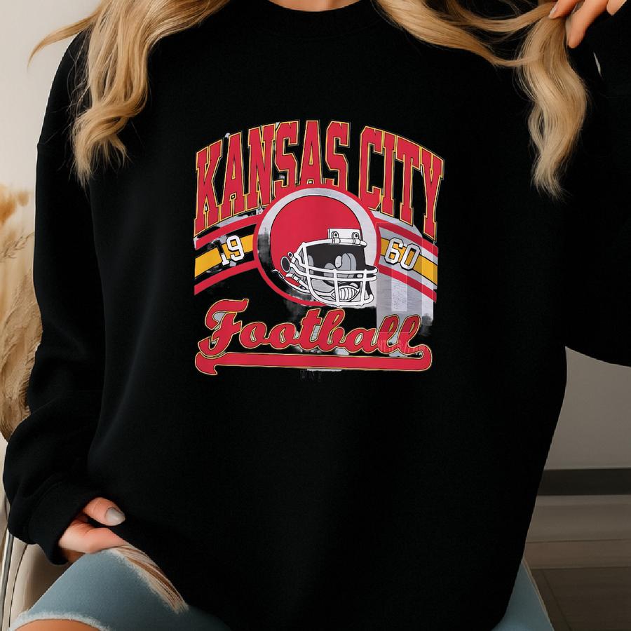 Kansas City Football Unisex Nublend® Crewneck Sweatshirt Sweatshirt