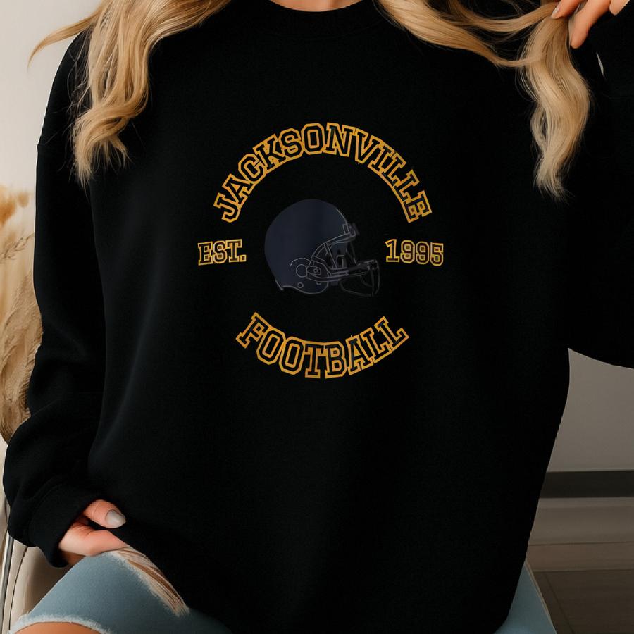 Unisex Jacksonville Football Crewneck Sweatshirt Sweatshirt