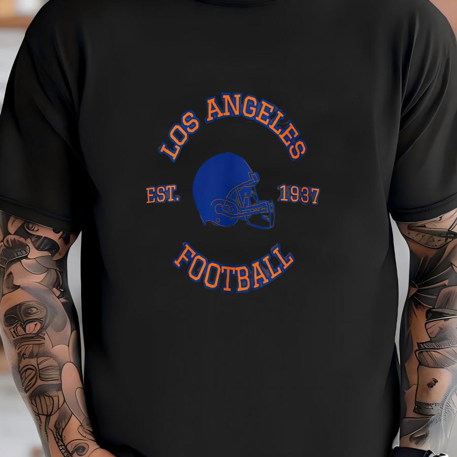 Unisex Los Angeles R Football Crewneck Sweatshirt T-shirt