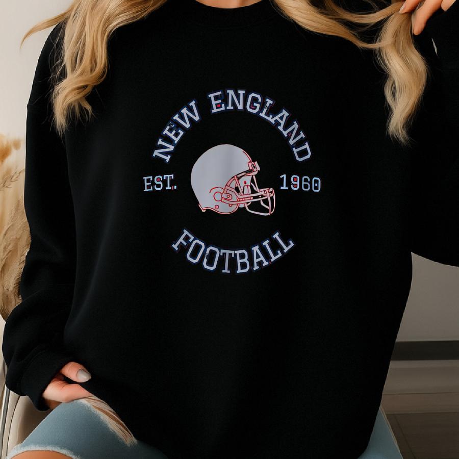 Unisex New England Football Crewneck Sweatshirt Sweatshirt