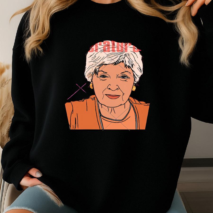 Absolutely Fabulous Cast Tv Show Art: 90s Sitcom Art (digital Download) Sweatshirt