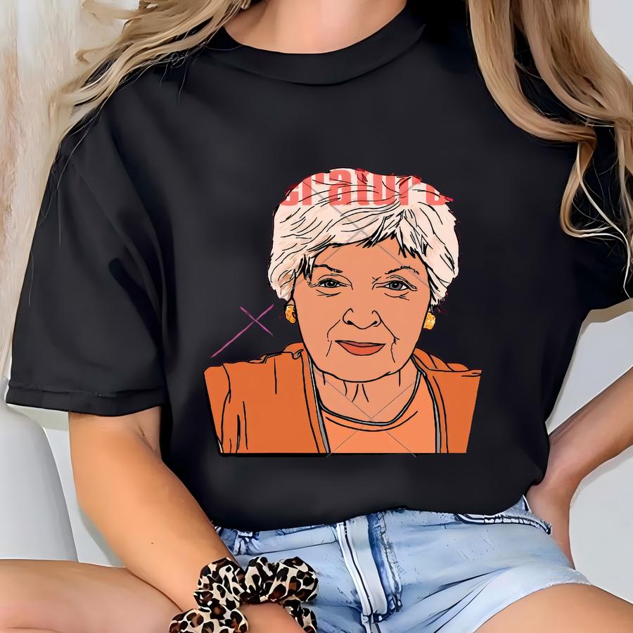 Absolutely Fabulous Cast Tv Show Art: 90s Sitcom Art (digital Download) T-shirt