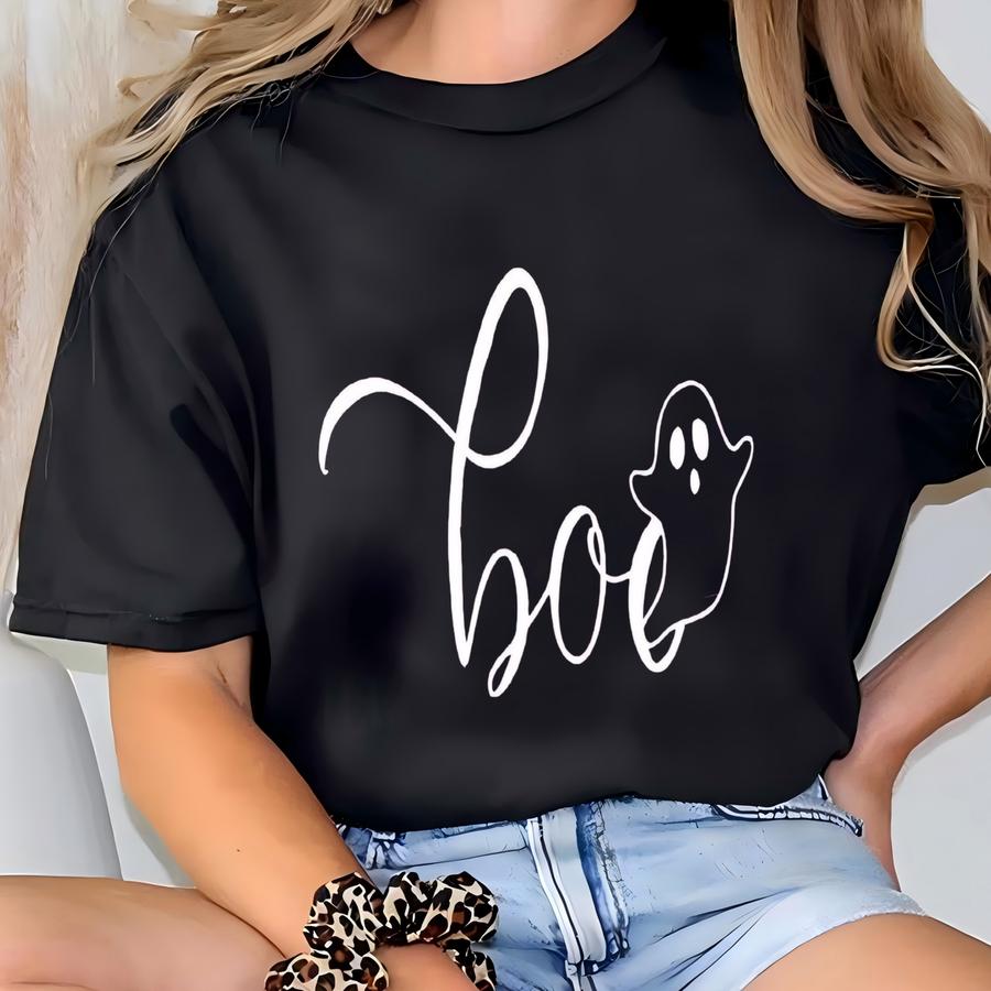 Halloween Boo Shirt, Halloween Ghost Shirt, Halloween Pumpkin Shirt, Kids Halloween Shirt, Spider Halloween Shirt, Toddler Halloween Shirt T-shirt