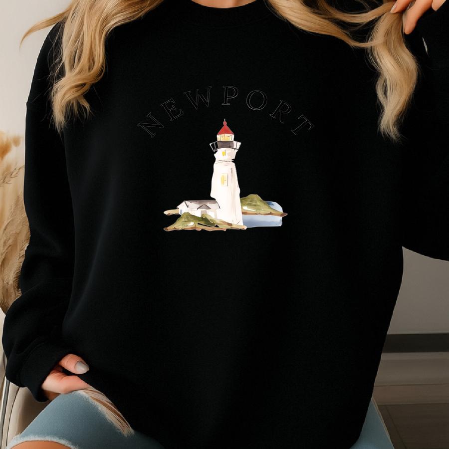 Newport Island Sweatshirt, Newport Island Crewneck, Newport Ri Gift, Newport Bachelorette, Newport Ri Shirts Sweatshirt