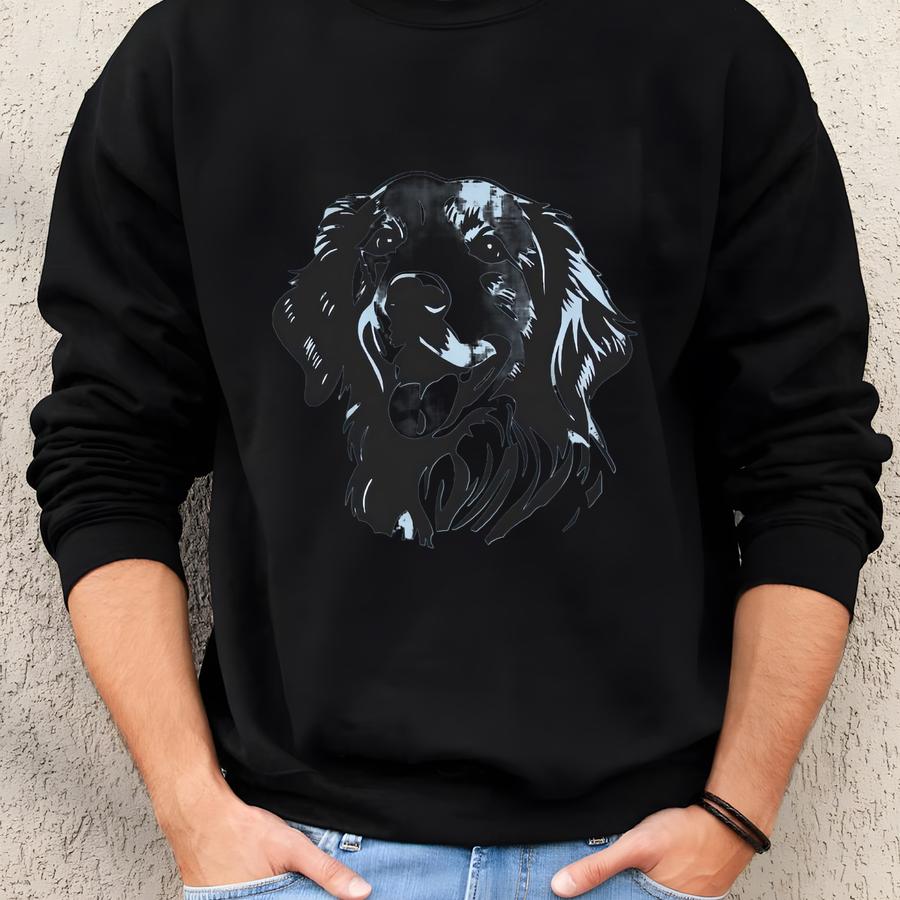 Golden Retriever Kids T-shirt: Smiling Dog Breed Tee Sweatshirt