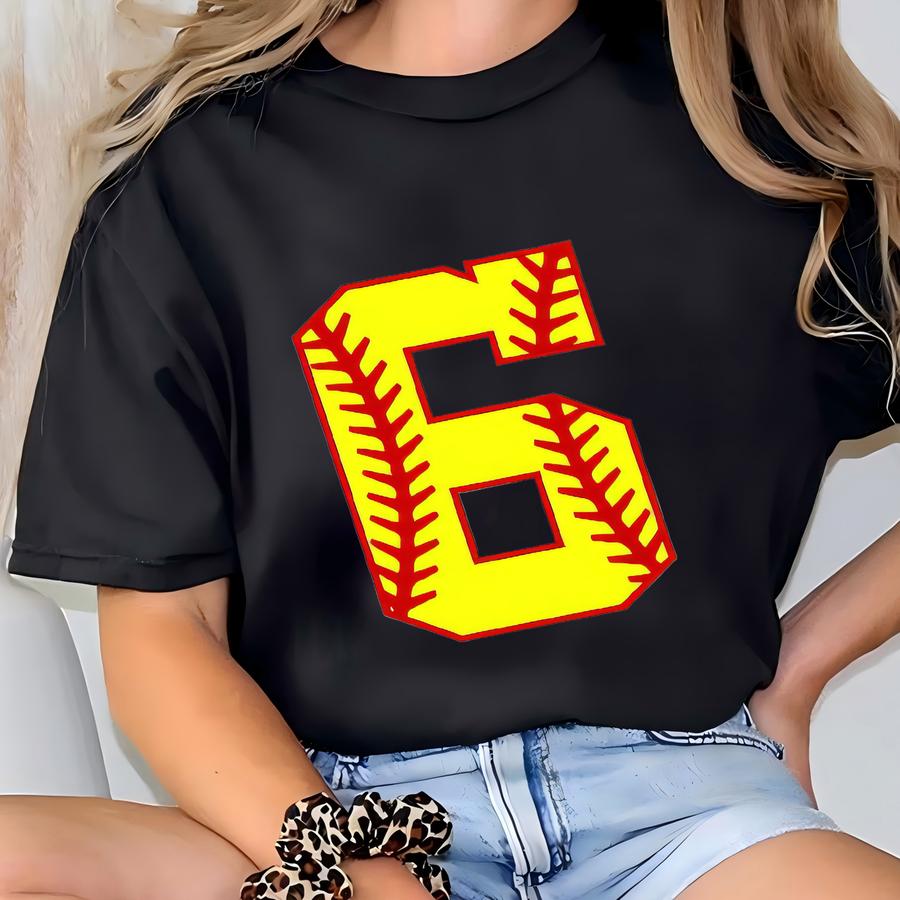 Custom Softball Sweatshirt - Softball Mom Crewneck - Softball Sweatshirt - Softball Grandma - Softball Gift T-shirt