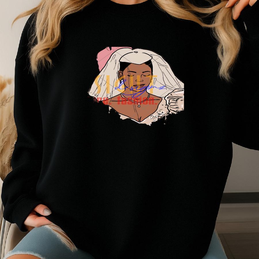 A Different World Wedding Scene Art Print (digital Download) Sweatshirt
