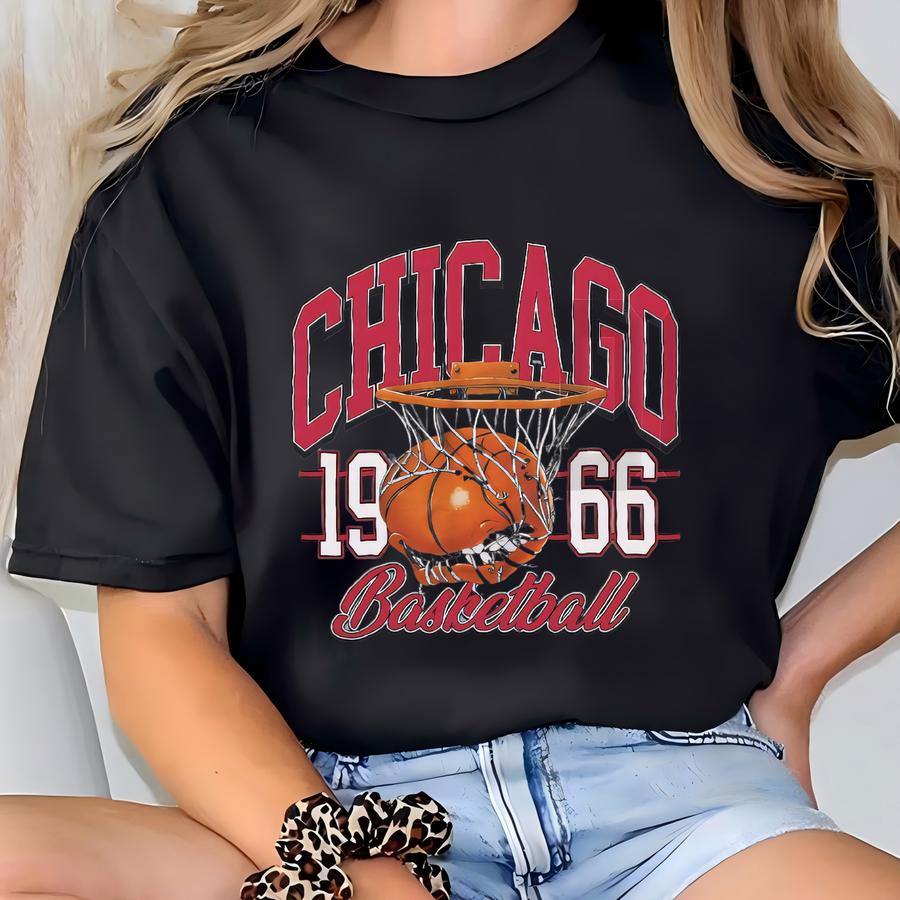 Chicago Basketball Unisex Nublend® Crewneck Sweatshirt T-shirt