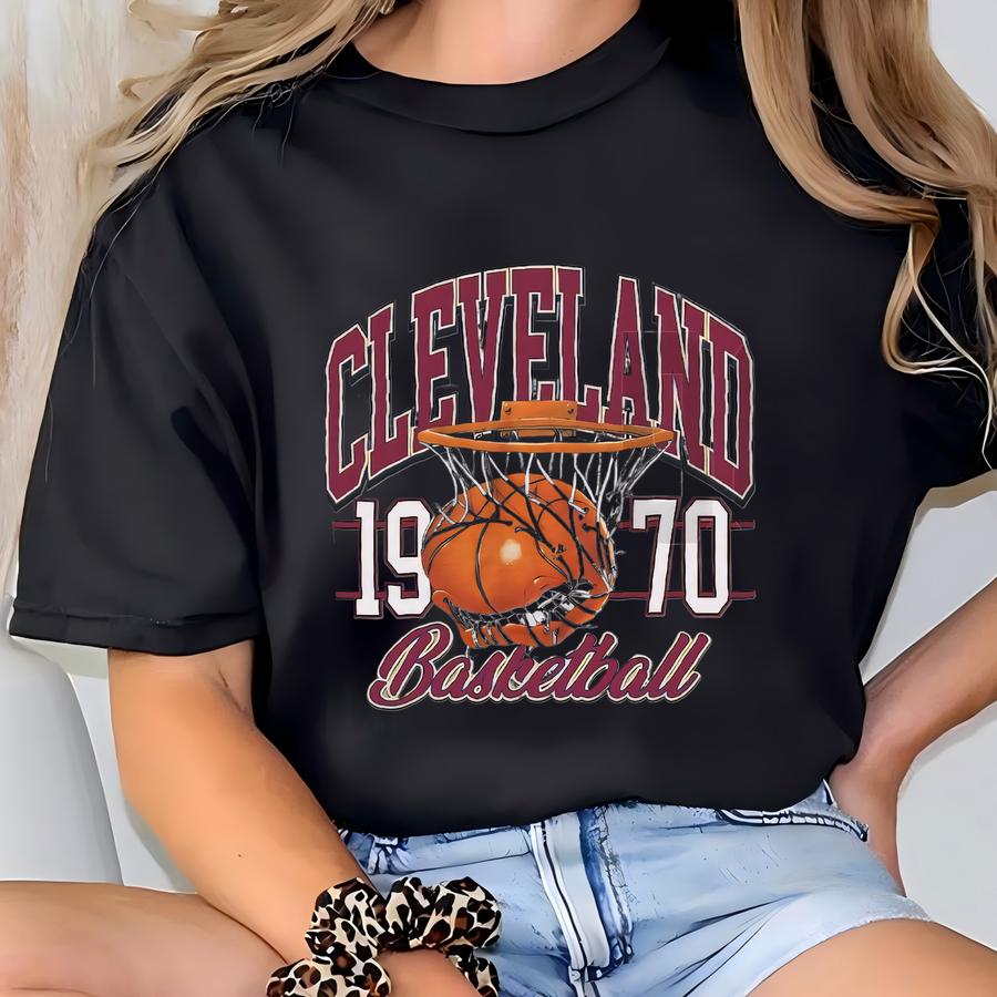 Cleveland Basketball Unisex Nublend® Crewneck Sweatshirt T-shirt