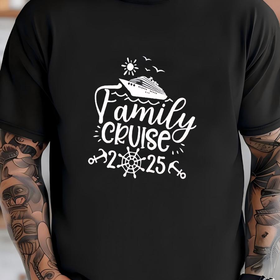 2025 Family Cruise Shirt, Family Trip 2025 Tshirt, Family Vacation Shirts Cruise, Family Matching Tees, Cruise Trip Shirt, Cruise Tee T-shirt
