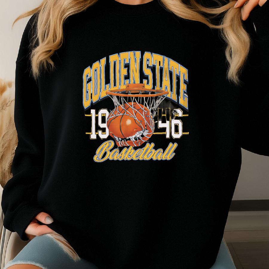 Golden State Basketball Unisex Nublend® Crewneck Sweatshirt Sweatshirt