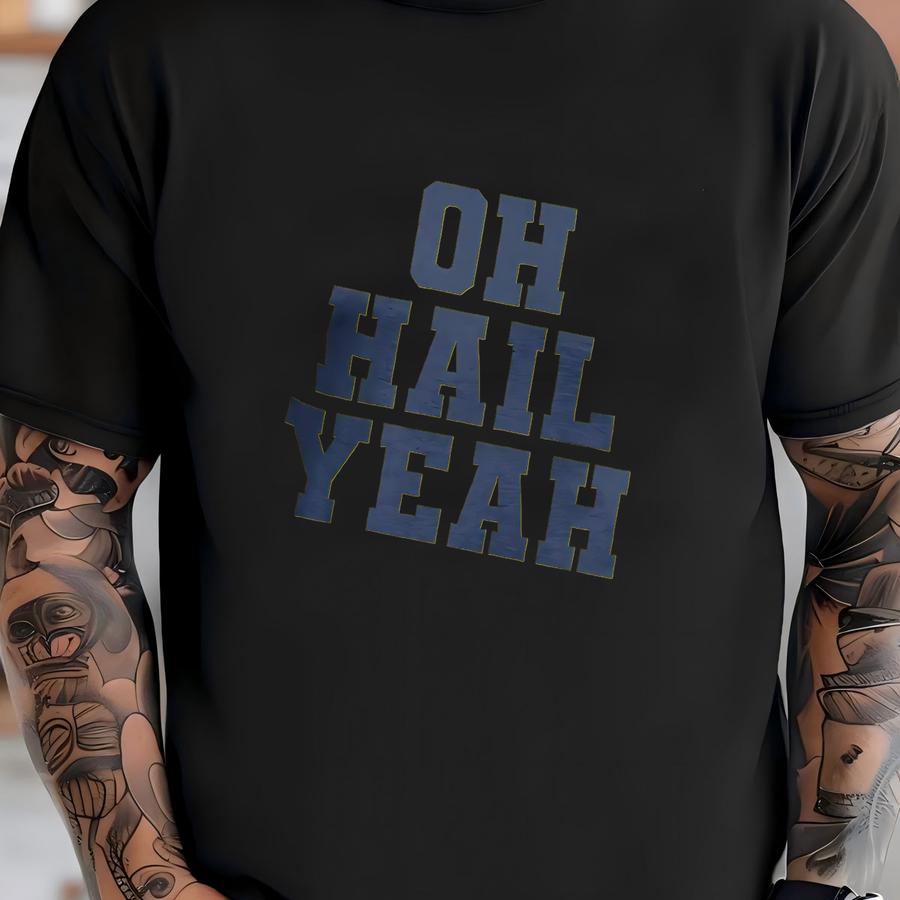 Oh Hail Yeah Michigan Michigander Pride Unisex Hoodie T-shirt