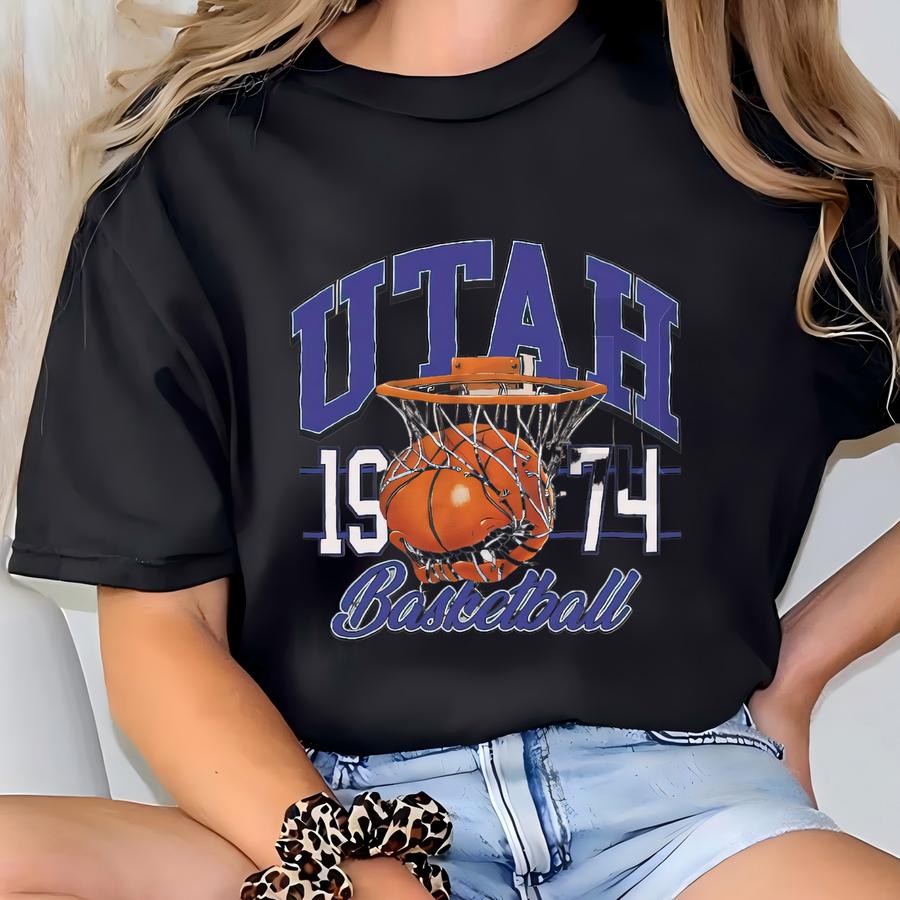Utah Basketball Unisex Nublend® Crewneck Sweatshirt T-shirt