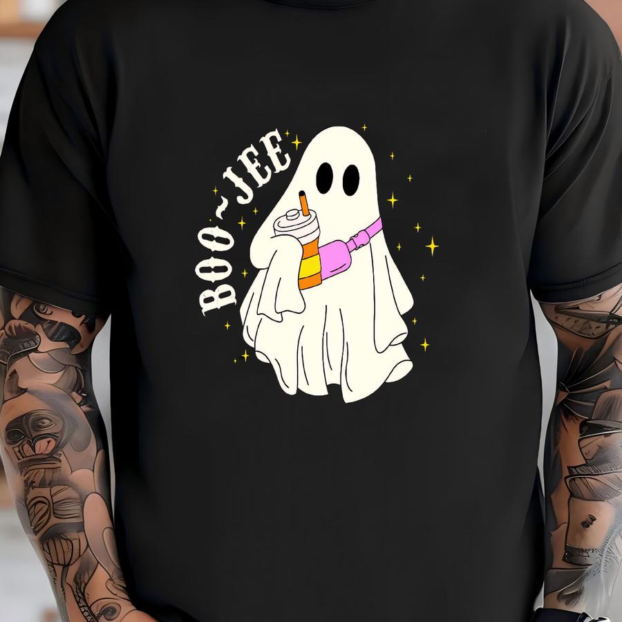 Boo-jee Ghost Sweatshirt, Cute Ghost Sweat, Halloween Ghost Tee, Funny Boo-jee Shirt, Halloween Boo-jee Hoodie T-shirt