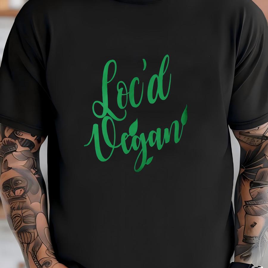 Loc'd Vegan Unisex Hoodie T-shirt